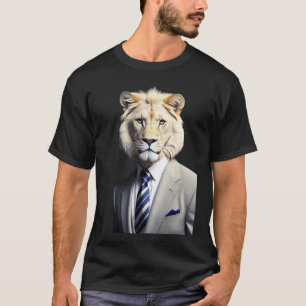 T-shirt Lion Business King