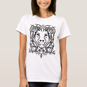 T-shirt Lion calligraphie arabe (Avec commentaire)