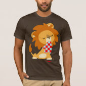 T-shirt Lion caricaturé (Devant)