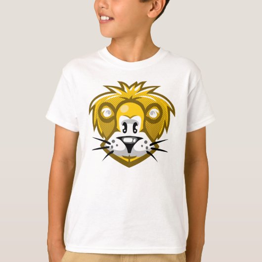 T-shirt Lion cartoon (Devant)