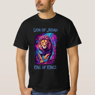 T-shirt Lion chrétien de Juda Jésus Faith Art