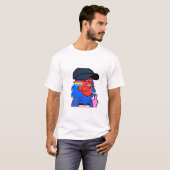 T-shirt Lion coloré (Devant entier)