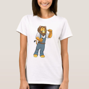 T-shirt Lion comme tournevis de Handyman