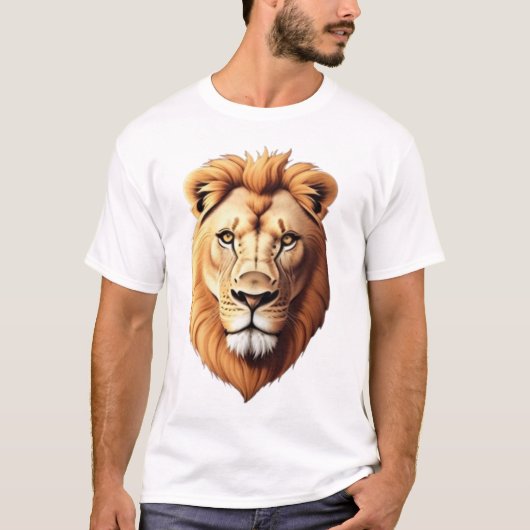 T-shirt Lion cool (Devant)