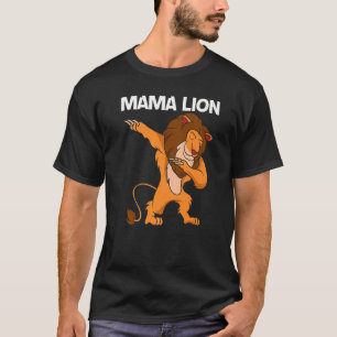 T-shirt Lion cool Pour Femmes Maman Jungle Safari Animal