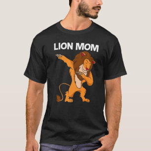 T-shirt Lion Cool Pour Maman Mère Safari Animal Jungle