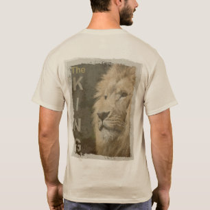T-shirt Lion couleur sable élégant Modèle moderne tendance