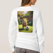 T-shirt Lion Cub's Playtime : Mère et Cub dans le jardin (Dos)
