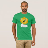 T-shirt Lion d'abeille d'oeil personnalisé (Devant entier)