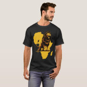 T-shirt Lion d'Afrique (Devant entier)
