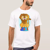T-shirt Lion de cirque (Devant)