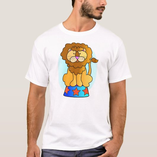 T-shirt Lion de cirque (Devant)