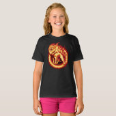 T-shirt Lion de feu (Devant entier)