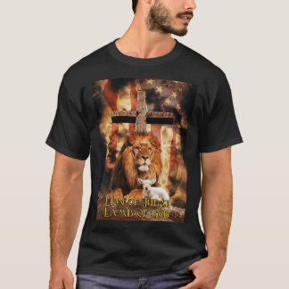 T-shirt Lion De Juda Agneau De Dieu Funny House Hot Gift67