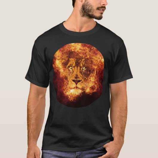 T-shirt Lion de Juda flamboyant (Devant)