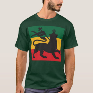 T-Shirt Lion de Juda Rastafari