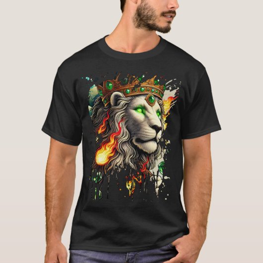 T-shirt lion de judah (Devant)
