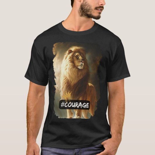 T-shirt lion de judah (Devant)