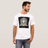 T-shirt Lion de Judah - citation de Minott de sucre (Devant entier)
