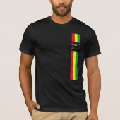 T-shirt Lion De Judah - Rasta (Devant)