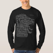 T-shirt Lion de longue douille de Judah (Devant)