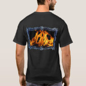 T-shirt Lion de marbre du feu (Dos)