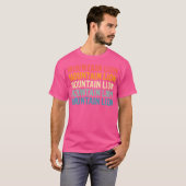 T-shirt Lion de montagne (Devant entier)