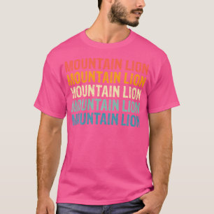 T-shirt Lion de montagne