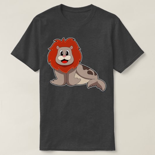 T-shirt Lion de phoque (Design devant)