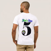 T-shirt lion de pièce en t (Dos entier)