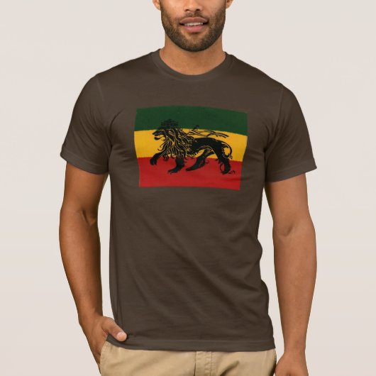 T-shirt Lion de Rasta (Devant)