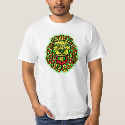T-shirt Lion de Rasta (Devant)