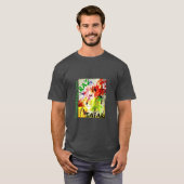 T-shirt Lion de Rastafari Selassie de Judah (Devant entier)