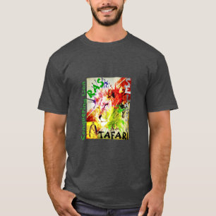 T-shirt Lion de Rastafari Selassie de Judah