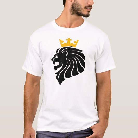 T-shirt lion de roi (Devant)