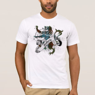 T-shirt Lion de tartan de Guthrie