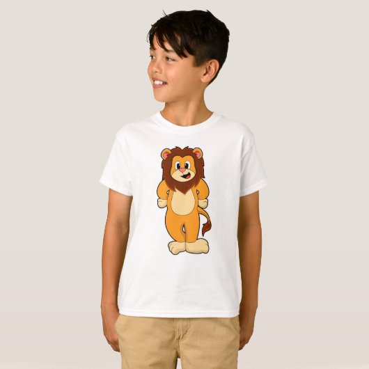 T-shirt Lion debout (Devant entier)