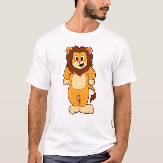 T-shirt Lion debout (Devant)