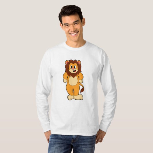 T-shirt Lion debout (Devant entier)