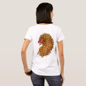 T-shirt lion du Sri Lanka (Dos entier)