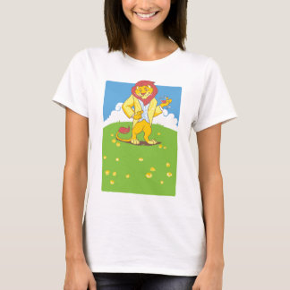 T-shirt Lion élégant