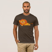 T-Shirt Lion En Dessin Très Rapide (Devant entier)