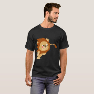 T-shirt Lion en forme de caricature mignonne Gallo