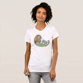 T-shirt Lion et agneau (Devant entier)