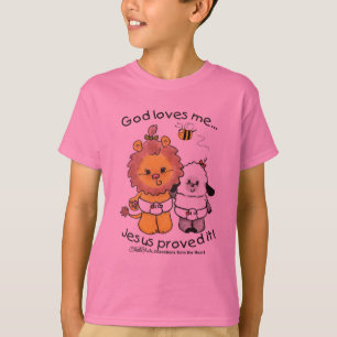 T-shirt Lion et agneau