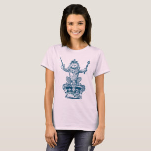 T-shirt Lion et Couronne