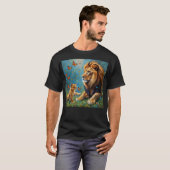 T-shirt Lion Et Cub (Devant entier)