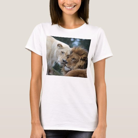 T-shirt Lion et Lion (Devant)