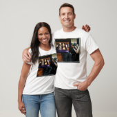 T-shirt Lion et Mona (Unisexe)