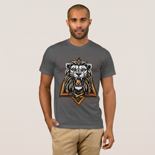 T-shirt Lion et Serpent Edition (Devant entier)